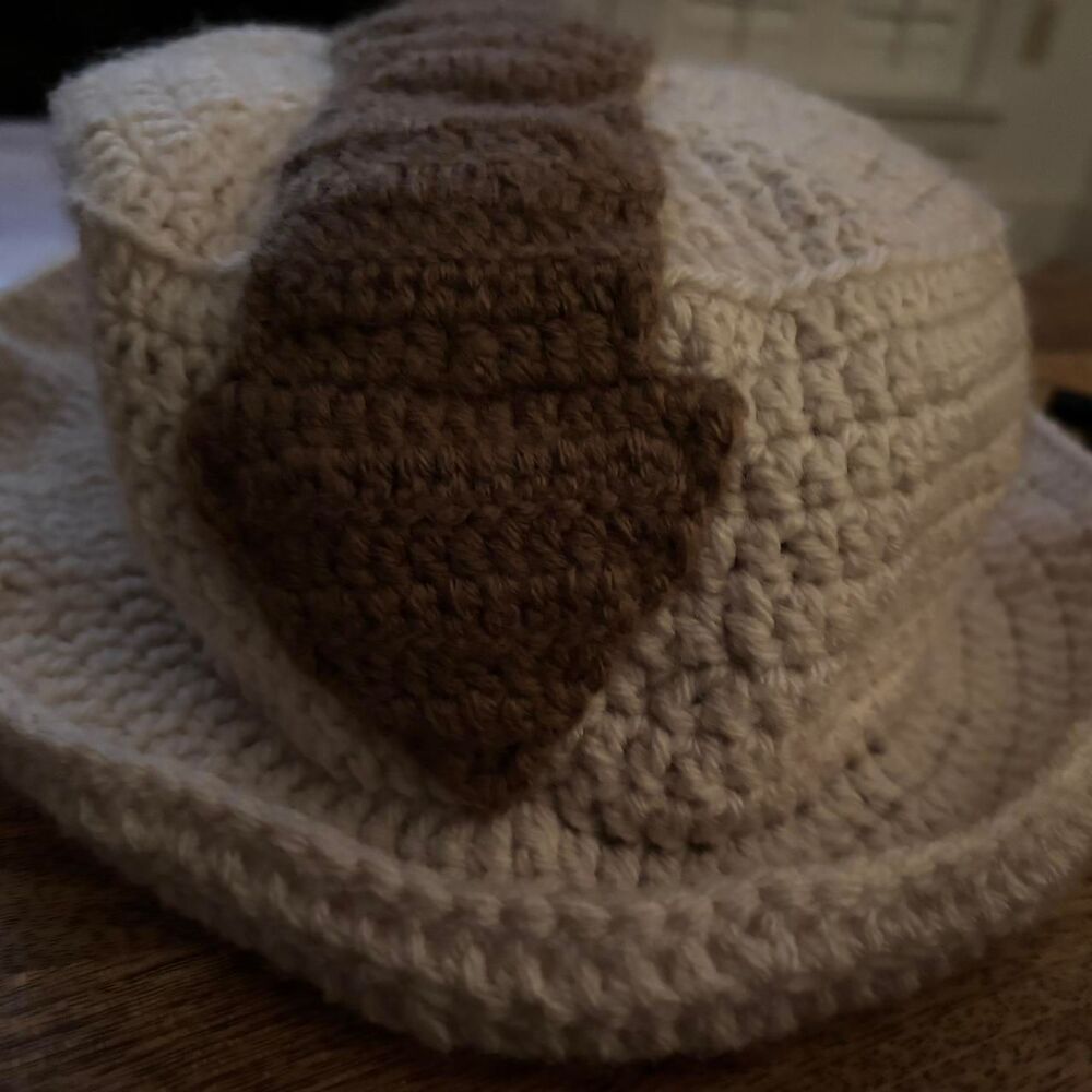Appa the Avatar crocet bucket hat